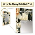 thumbnail image 3 of Designart "Trellis In Antique Pink & Beige II" Floral Wall Mirror, Printed Pink Wall Mirror, Traditional Bathroom Wall Mirror, Decorative Floral Mirror - 24x32 Inch, 3 of 5
