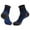 Blue, variant on Men's Athletic Casual Socks - Red, One Size Fits Most, Nylon Spandex Blend, Moisture Wicking, Mid-Calf, Single Pair