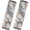 Gold Leaf Blue, variant on 2 Pack Seat Belt Pad,6.5 x 6.5 in Soft Comfort Seatbelt Shoulder Strap Cover, Golden Cracks Non-Slip Car Seat Belt Cushion for Auto Sedan Van