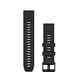 thumbnail image 1 of Correa de reloj Garmin QuickFit de silicona negra de 22 mm, 1 of 1