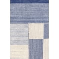 thumbnail image 4 of Pasargad Home Gramercy 9' x 12' Hand-Loomed Silk and Wool Blue Rug, For Indoor Space and all Age of Group, 4 of 6