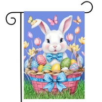 Briarwood Lane Easter Bunny Basket Garden Flag