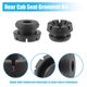 thumbnail image 4 of Unique Bargains Kit de ojales para asiento trasero de cabina de 4 piezas para Polaris para Ranger Sportsman Crew 500 700 800 XP 4x4 ATV UTV 5412507, 4 of 6