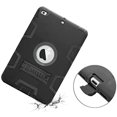 thumbnail image 4 of Mignova pour iPad Mini 1/2/3 Étui, Robuste Antichoc Résistant aux Impacts Convivial pour Enfants Étui Hybride Robuste de Protection avec Support Intégré pour Apple iPad Mini 1/Mini 2/Mini 3 (Noir/noir), 4 of 7
