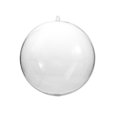 thumbnail image 1 of Adornos transparentes, adornos para árboles de Navidad Adornos Adornos de plástico transparente rellenables para llenar, Adornos navideños Bolas Bola vacía transparente para Navidad Fiesta de año nuev kaili Sencillez, 1 of 4