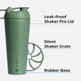 thumbnail image 2 of Vaso mezclador HydroJug de 24 onzas, perfecto para batidos de proteínas, bebidas antes del entrenamiento, café helado, fácil de mezclar, aislado al vacío, compatible con portavasos, sin BPA, mantiene, 2 of 5