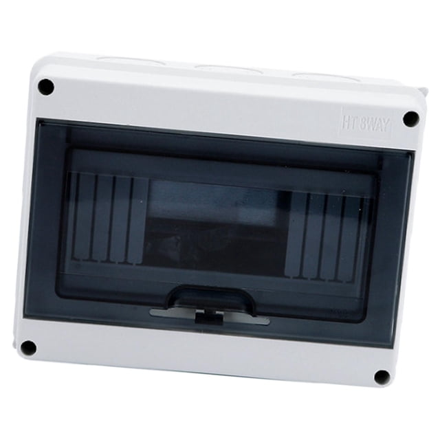 Outdoor Water IP66 Plastic Electrical Junction Box MCB Switch Panel Mounted 8 Way