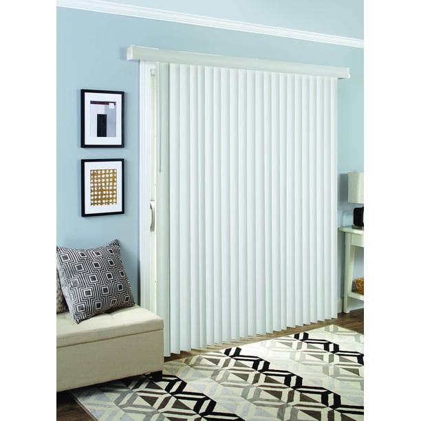 Better Homes And Garden Room Darkening Vertical Blind White