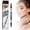 Black, variant on 2-in-1 Dual Eyebrow Pencil, 2025 New Dual-Ended Liquid Eyebrow Microblading Pen with Precise Brush Tip for Women,Long Lasting Natural Eyebrow Filler Pen