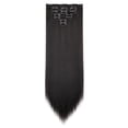 thumbnail image 2 of Dulchany 7PCS Clip in Hair Extensions Hair Silky Straight Clip on Hair Extensions, 2 of 5