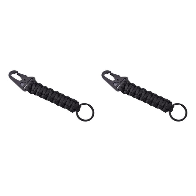 Llavero Paracord Speravity 7 Hebras 242 Libras Negro