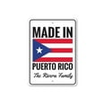 thumbnail image 2 of Puerto Rican Flag Novelty Sign, Metal Wall Decor - 10x14 inches, 2 of 4