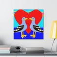 thumbnail image 4 of Love Seagulls Pop - Canvas, 4 of 10