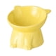thumbnail image 1 of Comedero elevado para gatos Comedero para mascotas Comedero elevado de cerámica inclinado para gatos Comedero elevado para gatos amarillo, 1 of 9