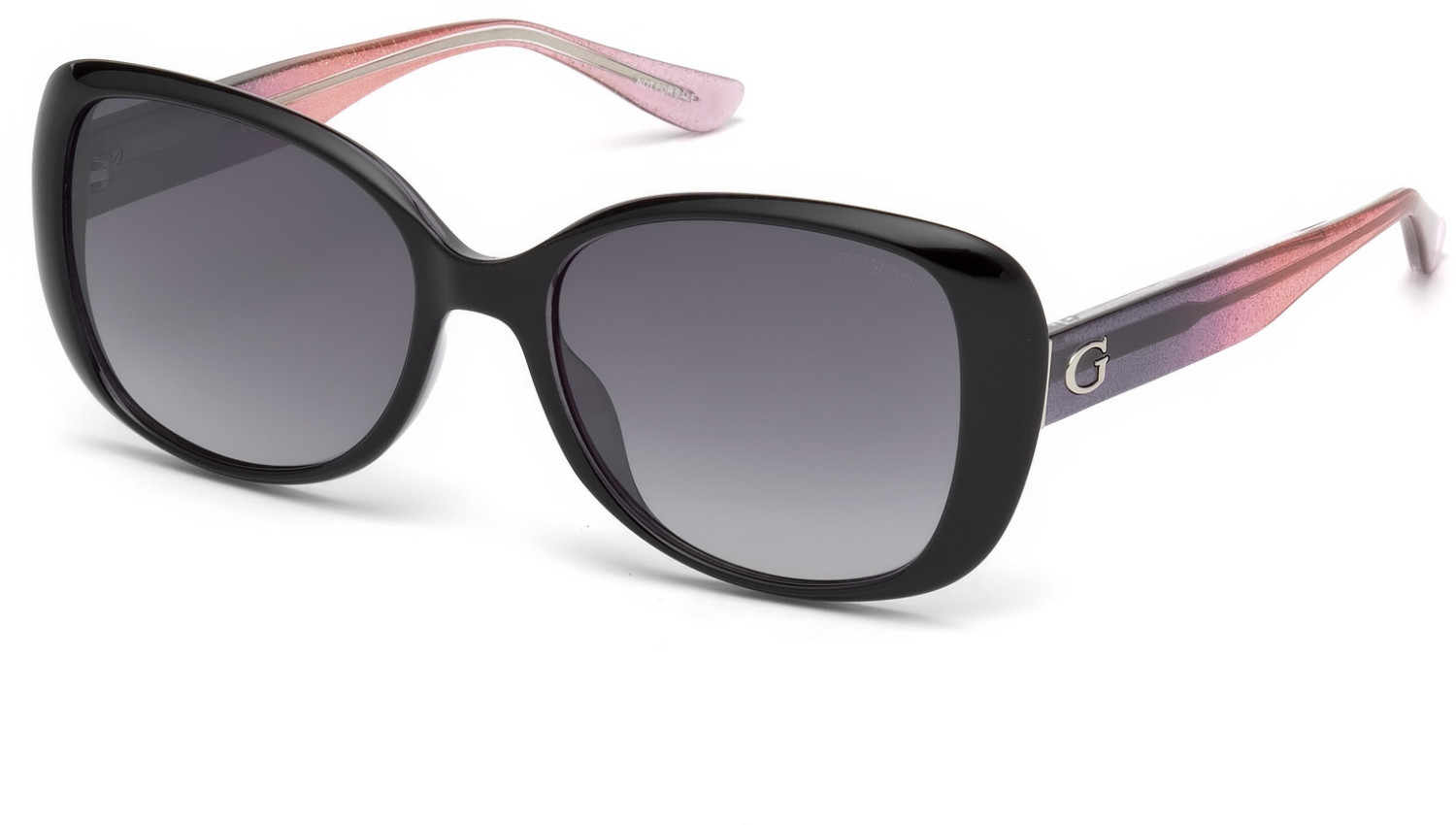 GUESS Guess Women's Gradient Gu7554 GU755405B54 Black Rectangle