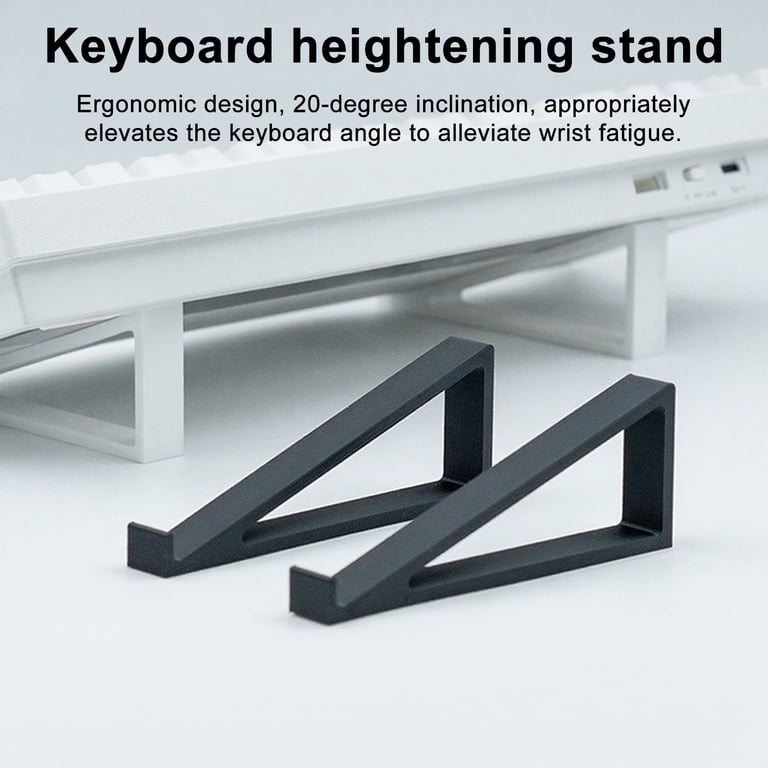 Pink Season 2Pcs Computer Keyboard Riser Stand Ergonomic Typing Non ...