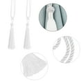 thumbnail image 3 of 2 Pcs Curtain Tiebacks Tassel Tie-Backs, Handmade Curtain Holdbacks Rope Curtains tie Handmade Curtain Holdbacks for Home and office Window Drapery, 3 of 5