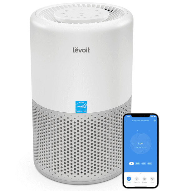 Levoit Air Purifier for Allergies and Asthma, 457 Sq Ft., H13 True HEPA Filter, Smart Voice