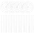 thumbnail image 1 of FUTUREORYY 5 Sets Cake Pillars Transparent Easy Layering for Wedding, 1 of 7
