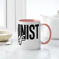 thumbnail image 6 of CafePress - Feminist AF Mug - 11 oz Ceramic Mug - Novelty Coffee Tea Cup, 6 of 6