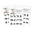thumbnail image 1 of Inkdotpot 50-Pack Who Is My Mommy Baby Shower Game Cards Deer Animal My Mommy Name Gender Neutral Activity Cards, 1 of 6