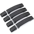 thumbnail image 6 of TINKI Gloss Black Door Handle Cover Trim For Land Rover LR4 Discovery 4 2009-2016 Range Rover Sport 2008-2013 Freelander 2 2010-2015 With Logo, 6 of 8