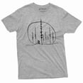 thumbnail image 6 of Men's Biking Cycling shirt mountain biking bicycle sports Tee shirt nature woods cycling sports tee (Medium Military Green), 6 of 7