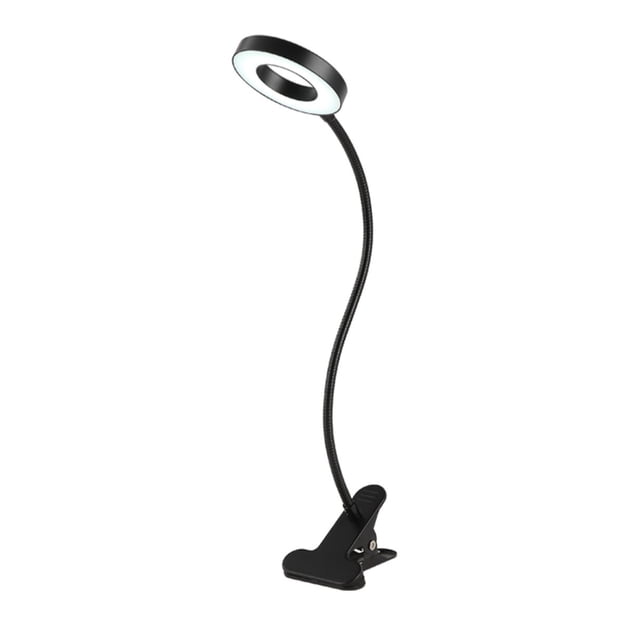 Lampara DE MESA ILUMINACION LUZ VIC negra