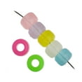 thumbnail image 2 of John Bead 1000pcs 9mm Plastic Crow Beads | Assorted Glow-in-The-Dark Pony Bead, 2 of 4