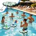 thumbnail image 4 of chaungfeng Floating Drink Holder, Pool Drink Floating Coaster Pool Beer Holder with Rope for Summer Party Tub Lake Boat, Medium(Fruit Style), 4 of 6