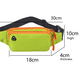thumbnail image 2 of Riñonera: Riñonera para correr, riñonera, riñonera deportiva, ajustada, a la moda, para correr y hacer senderismo, verde, 2 of 5