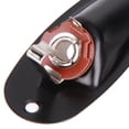 thumbnail image 3 of Replacement For Strat Stratocaster Electric Guitar Jack Plate 6.35mm 1/4" Boat Shaped Audio Connector Socket Panel, 3 of 9
