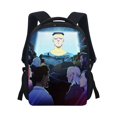 thumbnail image 2 of Invincible School Backpack Cool Superhero School Bags for Teens Black 12", 2 of 7