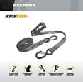 thumbnail image 6 of Keeper Kwikfeed 1000 Lbs 16 Ft. X 1.25 Inch Ratchet Tie Down Strap, Black, 6 of 8
