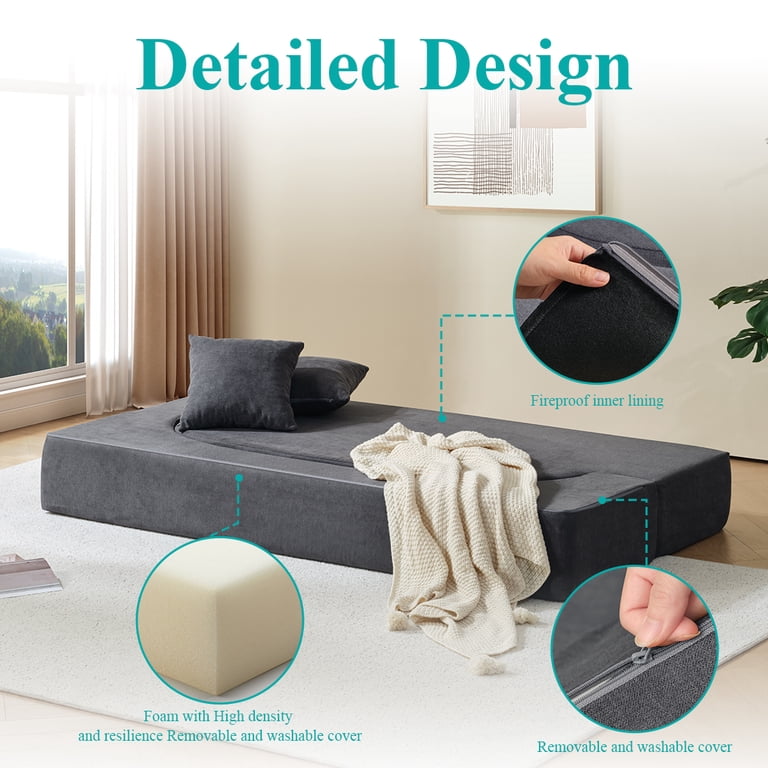 Z-HOM Folding Sofa Bed, 10