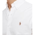 thumbnail image 2 of Polo Ralph Lauren Men's White Knit Oxford Shirt, US 10, 2 of 2
