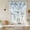 Light Blue Beige, variant on Blue Eucalyptus Coastal Tie Up Curtains 45 Inches Long, Kitchen Window Curtains Over Sink, Beach Starfish Shell Nautical Small Window Curtains Shade Balloon Curtains Valances for Bedroom/Cafe 34"x45"