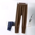 thumbnail image 2 of MEICHEN Pajamas for Women Warm Bottom Pants Slim Fit Winter Underwear Oversized Woolen Elastic Pants Womens Sleepwear, 2 of 3