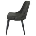 thumbnail image 6 of Cosmo Upholstered Dining Side Chair Grey (Set of 2), 6 of 11