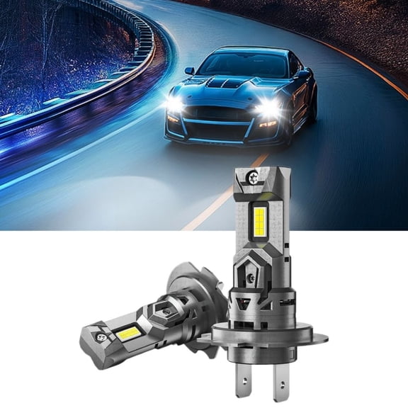 Nilight H7 Led Headlight Bulbs E4S Series 50W 20000LM 6500K IP67 | 2 BULBS