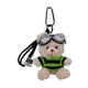 thumbnail image 3 of Llavero con colgante de animal de dibujos animados, novedoso, decorativo, de peluche, adorable, adorno para coche. Oso Verde, 3 of 9
