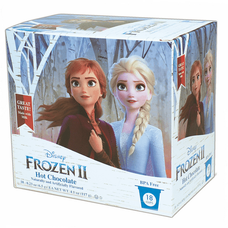 Disney Frozen II Hot Chocolate K-Cup Pods, 18 Count for Keurig (Best Keurig Hot Chocolate 2019)