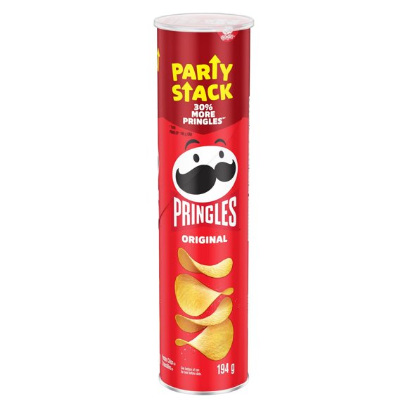 Pringles Party Stack Can Original Flavour 194g