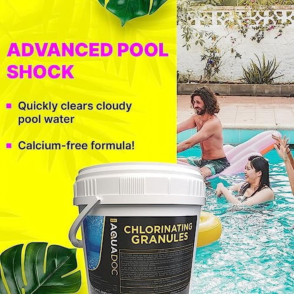 AquaDoc Super Fast Acting Chlorine Shock Treatment, 5 lbs