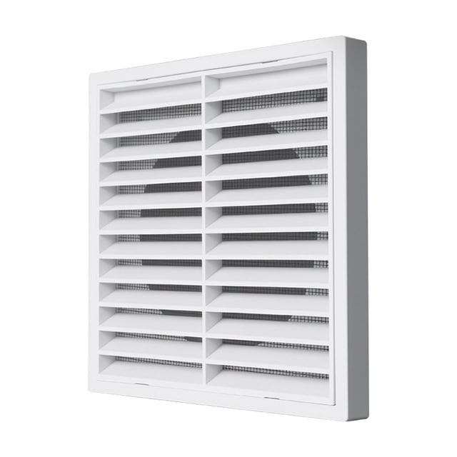 Rejilla de ventilación. Sustituye a la rejilla de ventilación cuadrada. Salida de aire. Diámetro del orificio de montaje: 10 cm