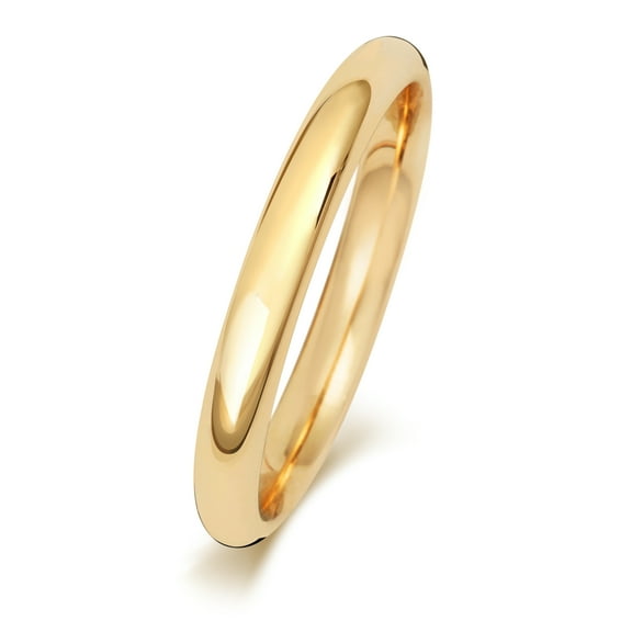 Heavy 9k Gold 2.5mm Court Comfort Men/Women Wedding Band/Ring