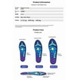 thumbnail image 3 of Acupressure Magnetic Insoles Orthopedic Massage Insoles with Magnetic Technology Shock Absorption Arch Support Helps Blood Circulation and Relieve Fatigue (Black,L(Men 12-15/women 13-16)), 3 of 5