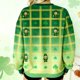 thumbnail image 2 of TaTaai Ladies St. Patricks Day Clover Print Long Sleeve Crew Neck Pullover Sweatshirt Casual Loose Fit Soft Breathable Fashion Holiday Tops For Women Daily Wear Gift, 2 of 8