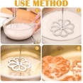 thumbnail image 4 of Rosettes Timbale Set, Rosette Iron Set with Handle, Lotus Flower Bunuelos Cookie Mold, Funnel Cake Maker Kit for Kitchen Baking Cooking Housewares, 4 of 6