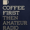 thumbnail image 3 of CafePress - Coffee Then Amateur Radio Hoodie (Dark) - Pullover Hoodie, Classic, Comfortable Hooded Sweatshirt, 3 of 4